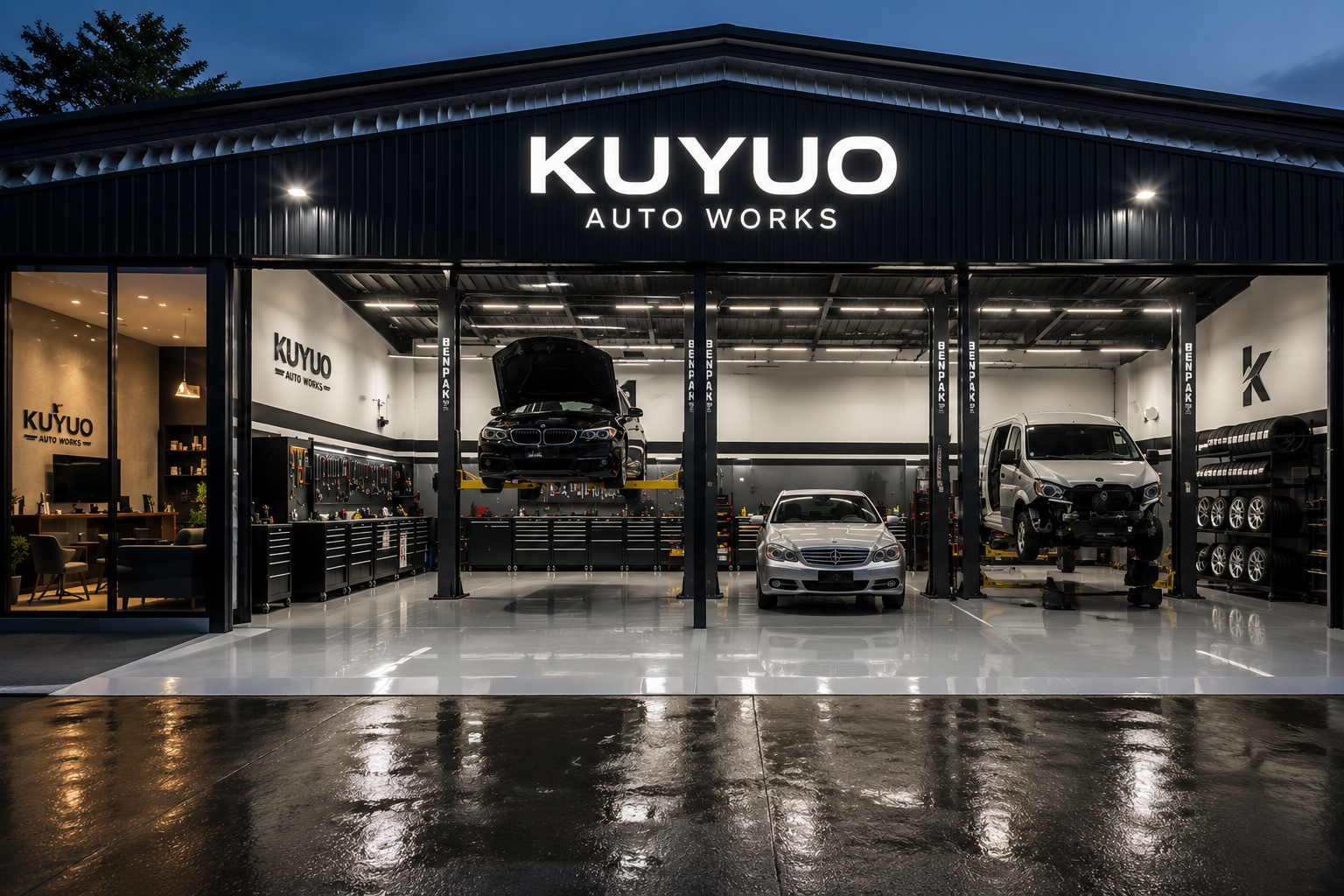 KUYOU Auto Works Garage